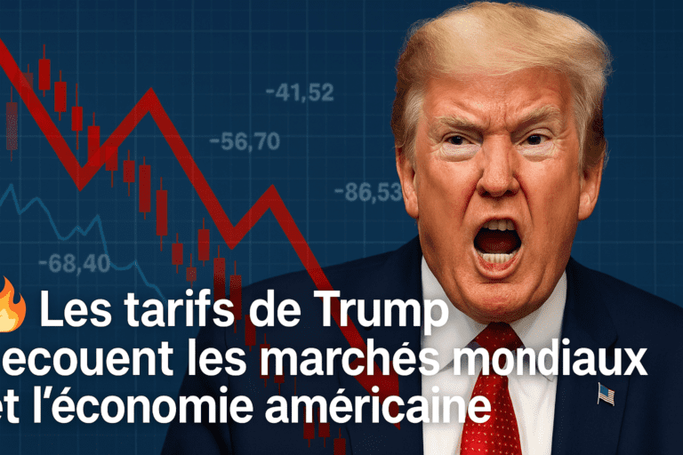 🔥 Les tarifs douaniers de Trump secouent les marchés mondiaux et l’économie américaine