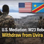 Following U.S. Mediation Pressure, AFC/M23 Agrees to Withdraw Forces from Uvira