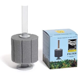 Aquarium filter with sponge for clean water in fish tanks.